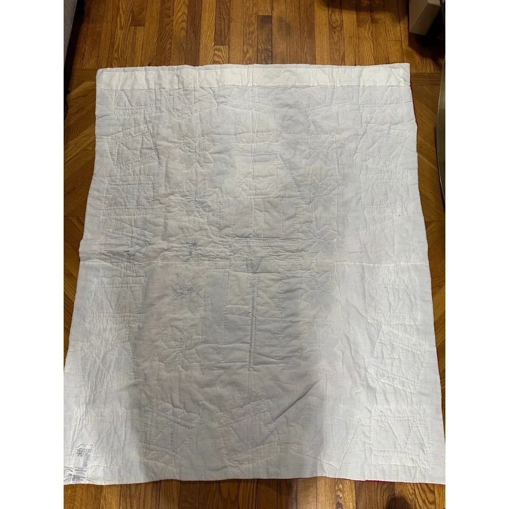 American Pacific Christmas Nutcracker Quilt Holiday Throw Blanket Wall Hanging